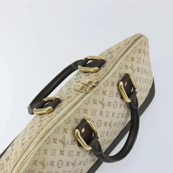 LOUIS VUITTON Monogram Mini Alma Ron Hand Bag Khaki - Picture 8 of 16